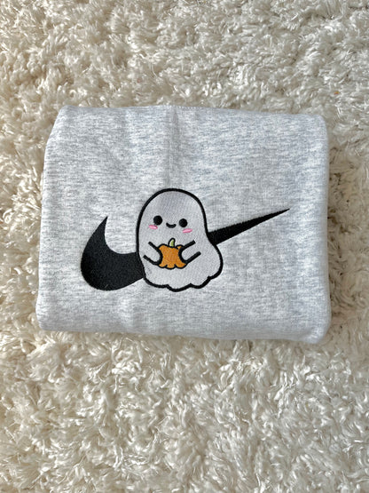 Cute Ghost Swoosh Sweatshirt