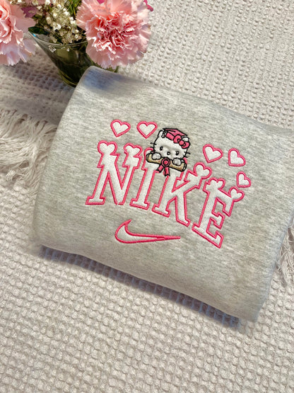 Grad Hearts Kitty Sweatshirt