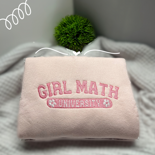 Girl-Math University Sweatshirt
