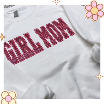Girl Mom Custom Sweatshirt