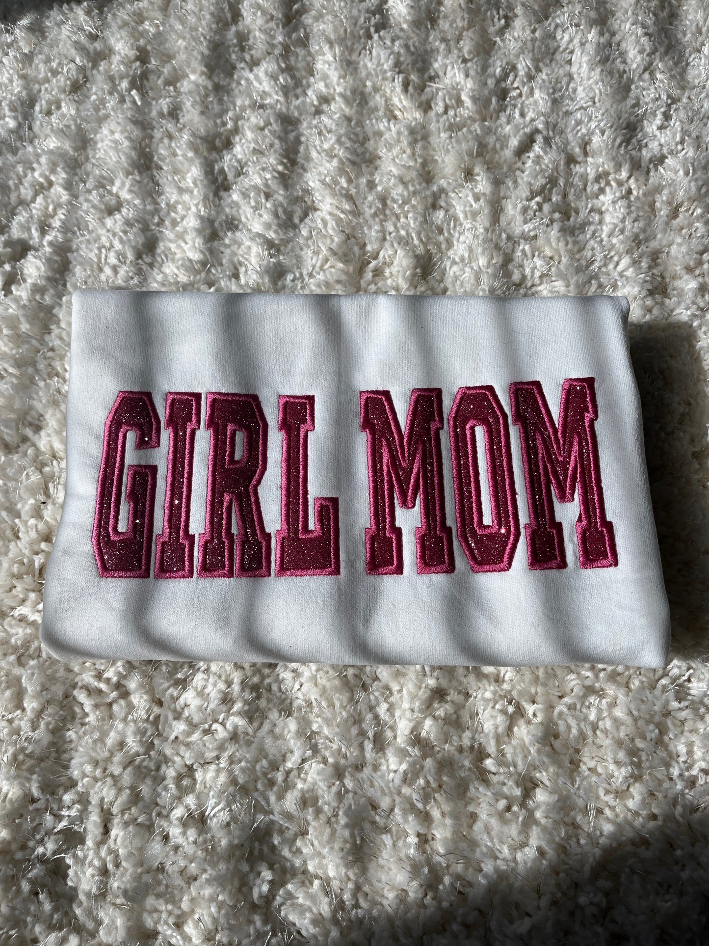 Girl Mom Custom Sweatshirt