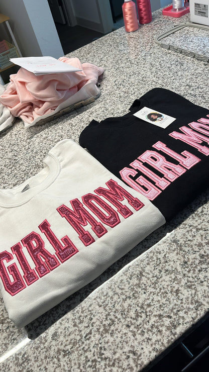 Girl Mom Custom Sweatshirt