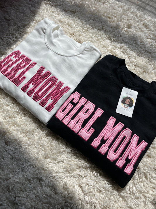 Girl Mom Custom Sweatshirt